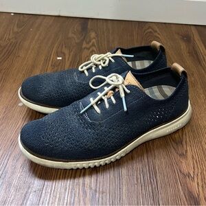 Cole Haan Ombre Blue Stitchlite 2.ZERØGRAND Wingtip Oxfords Size 7 US